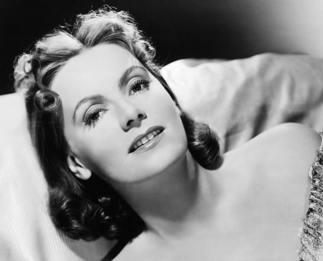 En ung Greta Garbo.