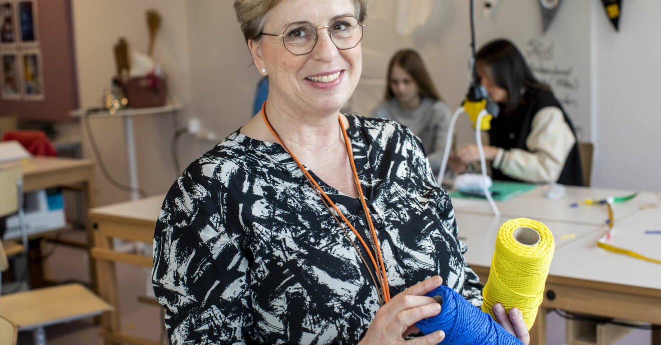Karin Javenius, slöjdlärare Helsingborg