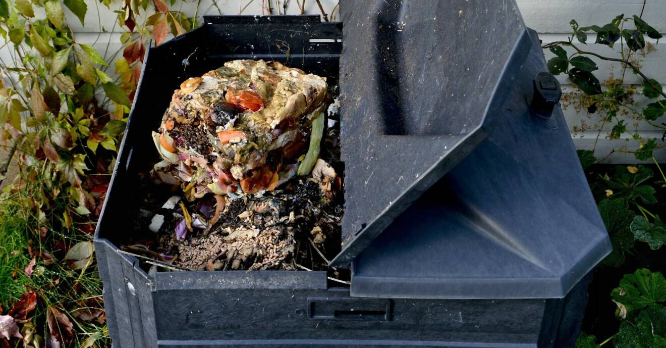 Allt trädgårdsavfall kan tas tillvara och förvandlas till härlig mylla i en vanlig trädgårdskompost. Vill du även kompostera hushållsavfall ute behöver du en varmkompost.