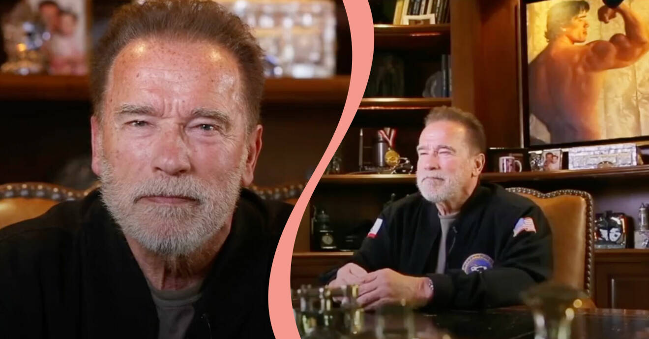 Arnold Schwarzenegger talade direkt till ryska folket i ett inlägg på sociala medier.