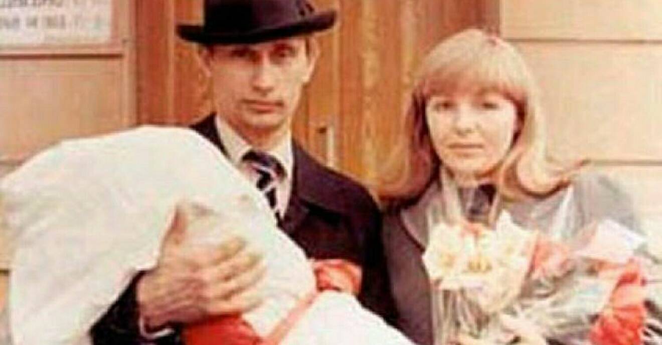 Vladimir Putin och Ljudmila