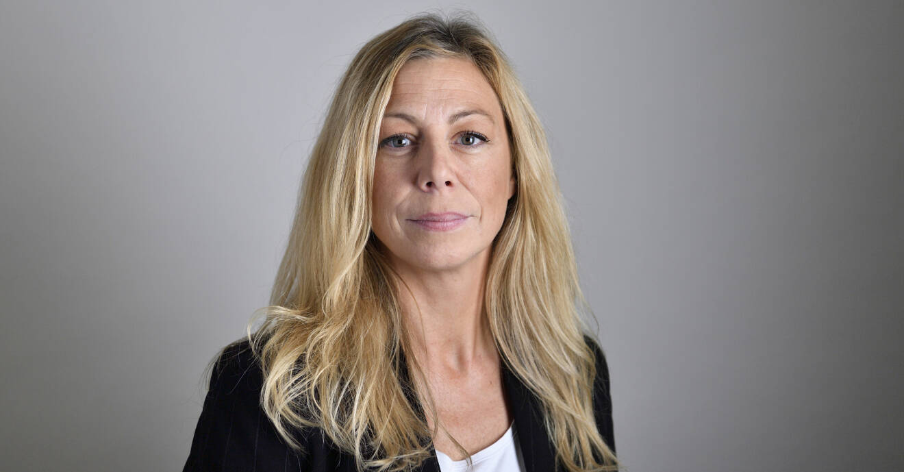 Porträttbild på Linda Lindberg, socialpolitisk talesperson för Sverigedemokraterna.