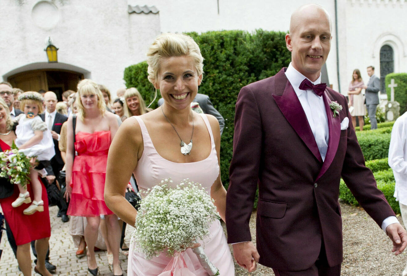 Tina Nordström gifter sig med Martin.