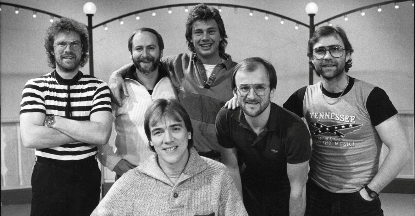 Dansbandet Vikingarna 1983.