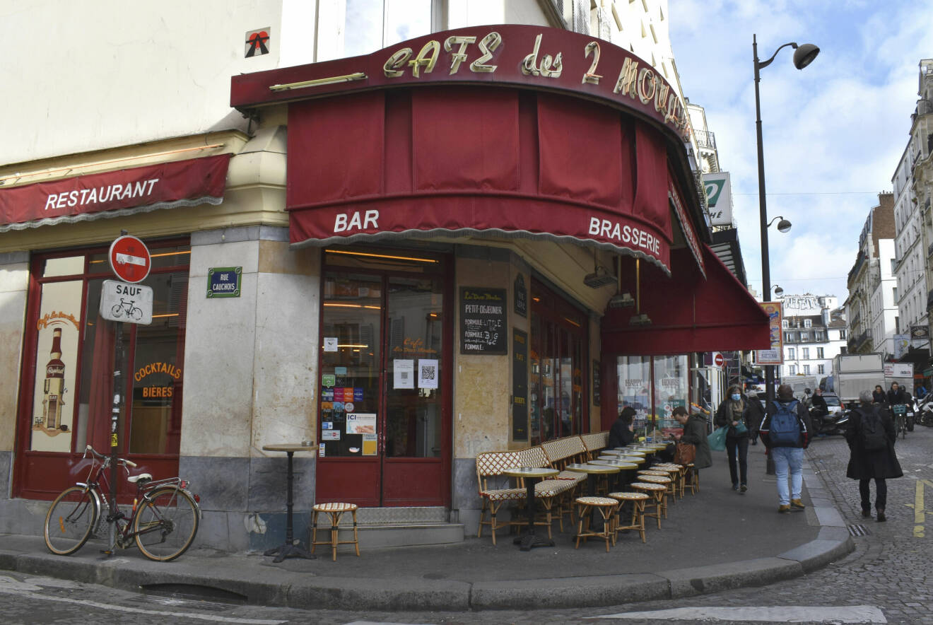 Café des deux molins i Paris