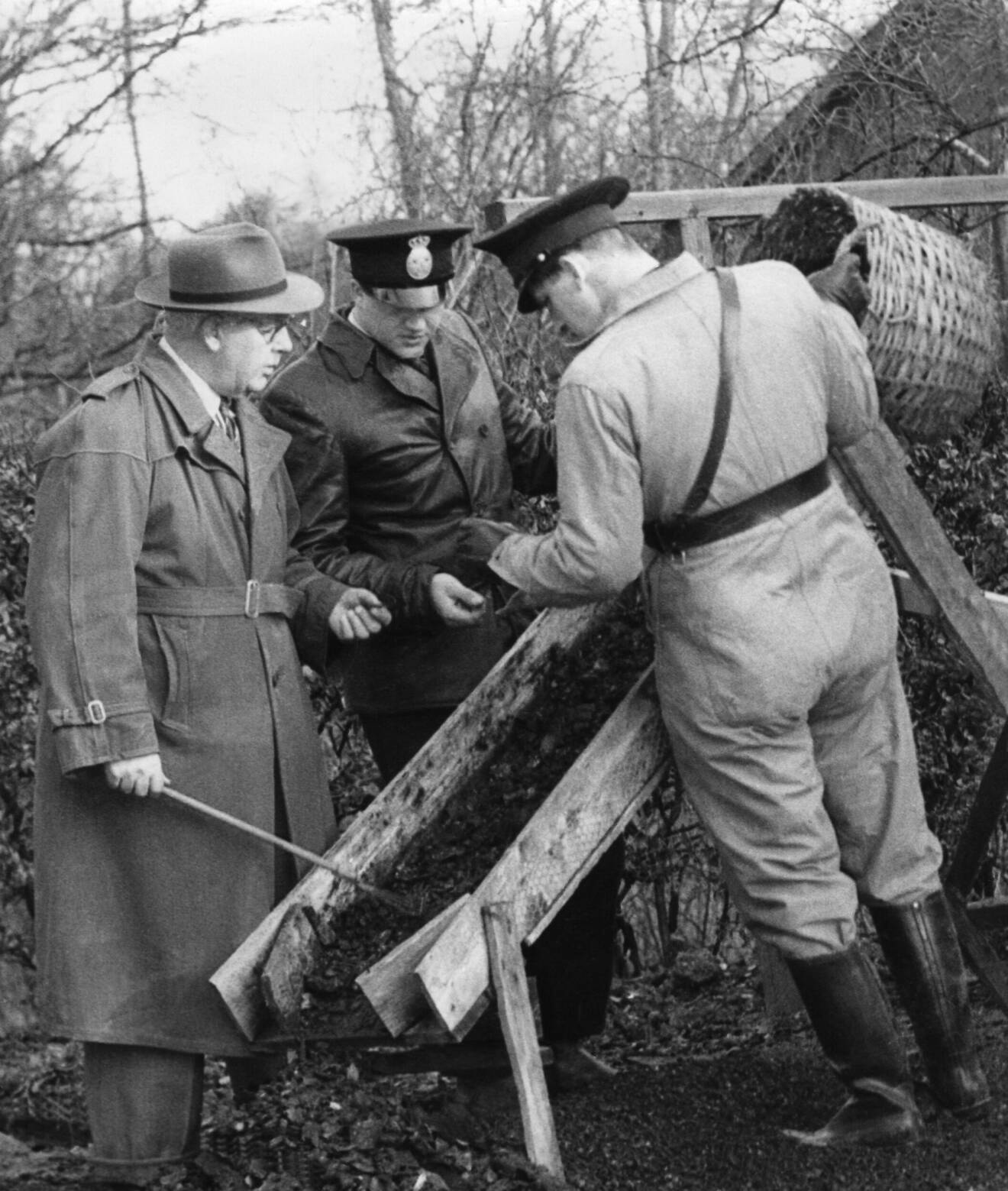 Polisutredningen efter rånmordet på mjölnaren Allan Nilsson i Tjörnarp 1951