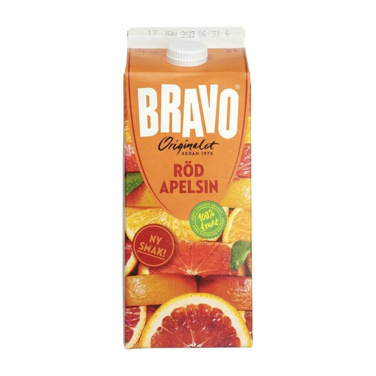Bravo röd apelsin juice