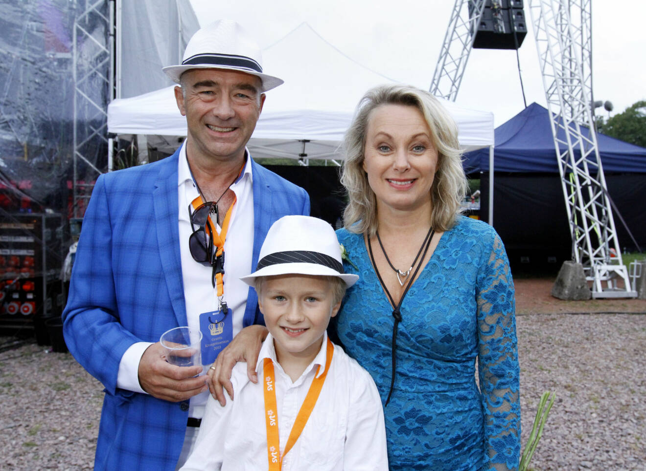 Louise Hoffsten Dan Bratt och sonen Adrian 2013