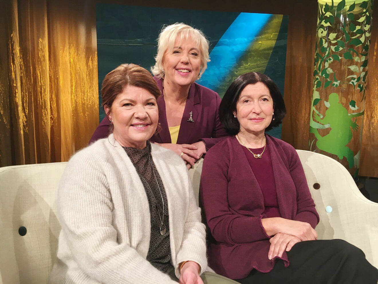 Victoria Strand, Suzanne Axell och Karin Granberg från Fråga Doktorn