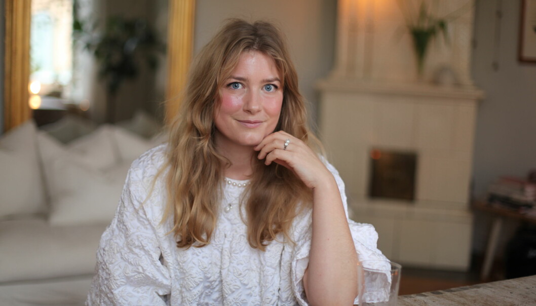 Elsa Billgren är aktuell med boken Elsas husdröm.