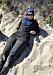 Inaam Arabi ligger på stranden iklädd burkini