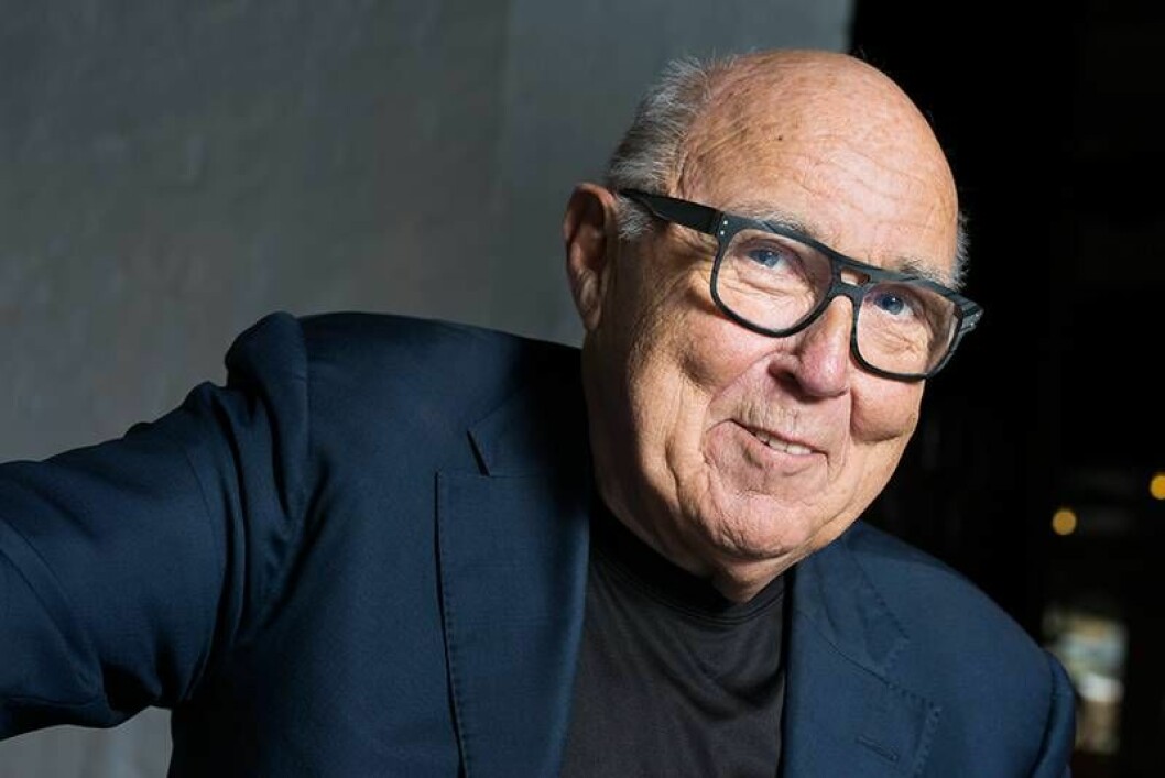Trots cancerbeskedet fortsatte Ingvar Oldsberg att jobba för att tänka på något annat än sjukdomen. Foto: Julia Sjöberg Ingvar Oldsberg efter sjukdomen