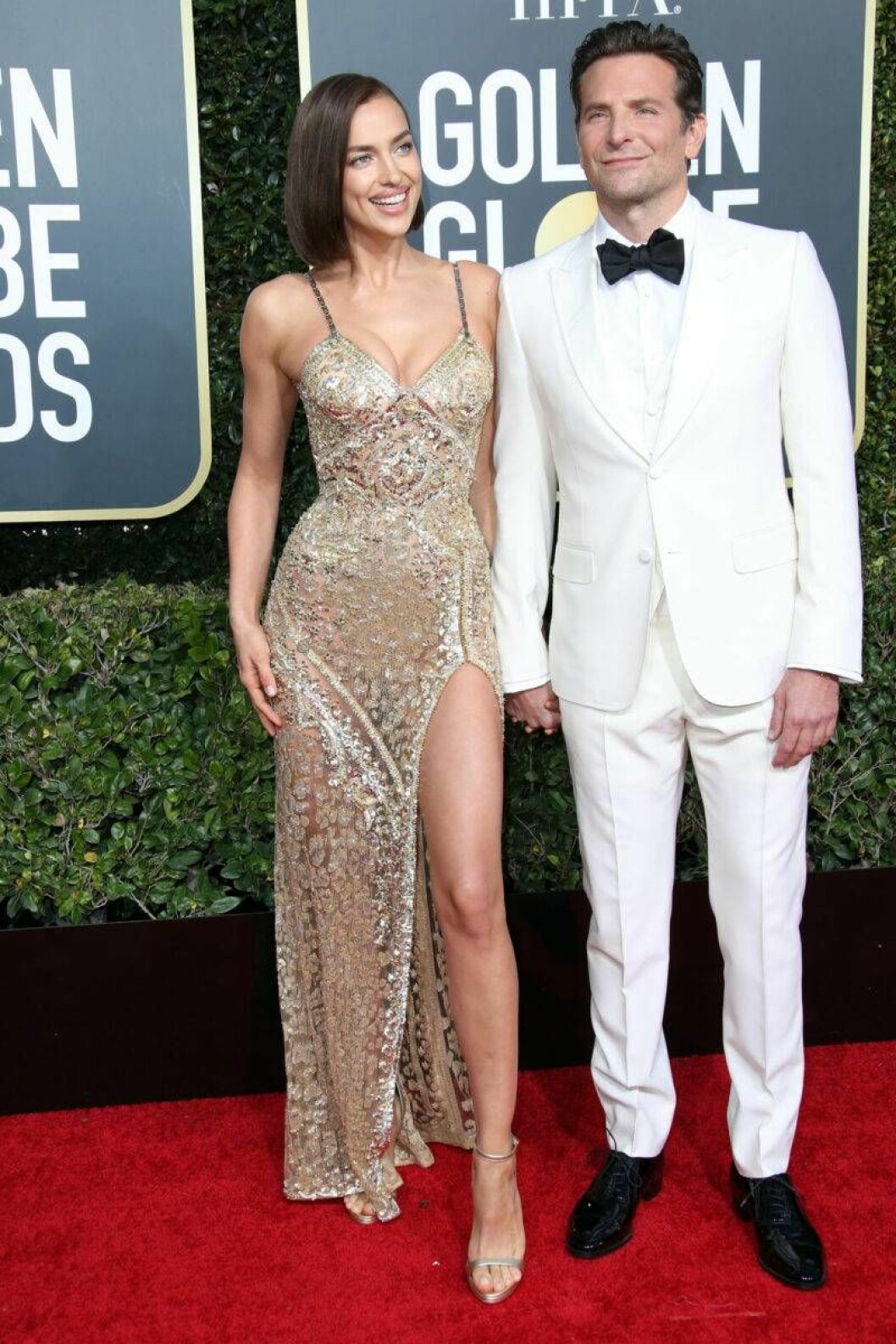 Irina Shayk och Bradley Cooper Golden Globe 2019
