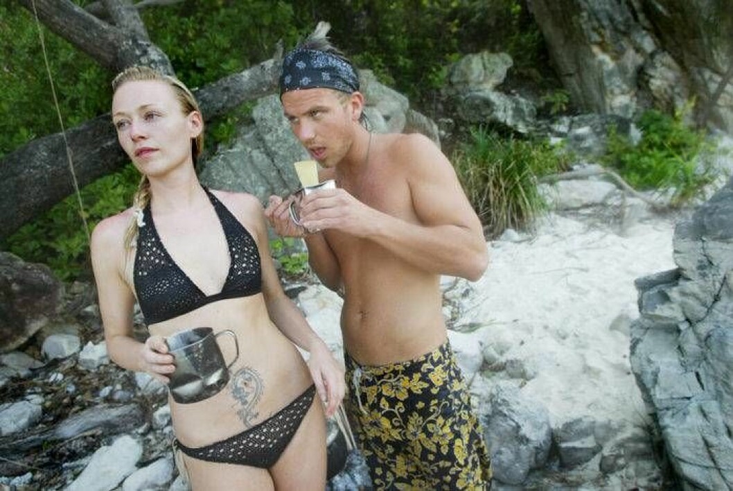 Isabel Adrian blev tillsammans med Jerry Forsberg under inspelningarna. Bild: IBL Isabel Adrian blev tillsammans med Jerry Forsberg under inspelningarna.