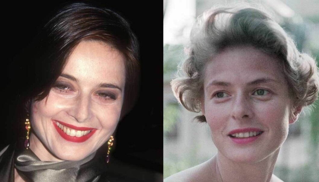 Isabella Rossellini och Ingrid Bergman.