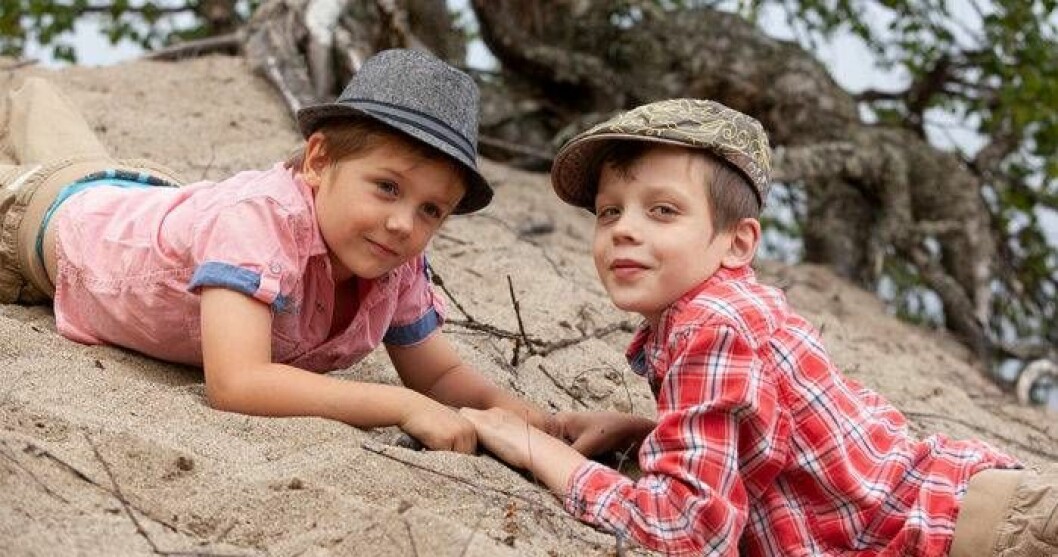 Liksom sin storebror har Alvin både adhd och autism. Wilmers symtom började i tidig ålder, men utredning började först när han fyllt åtta. Foto: Anna Thors Alvin och Wilmer har både adhd och autism.