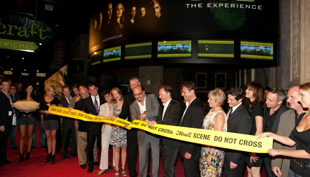 Krimshowen CSI har blivit en populär turistmagnet i Las Vegas. Familjen Chance besökte utställningen. Invigning av CSI Experience i Las Vegas