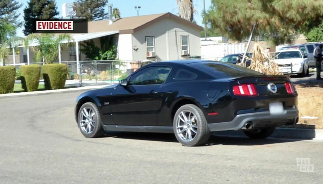 Todd Chances svarta mustang