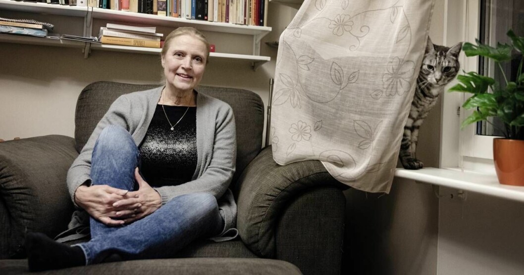 Pia Ritter var fast i Jehovas vittne i 22 år. Ett bortkastat liv, kallar hon det. Foto: Tobias Andersson. Pia Ritter. Tidaholm