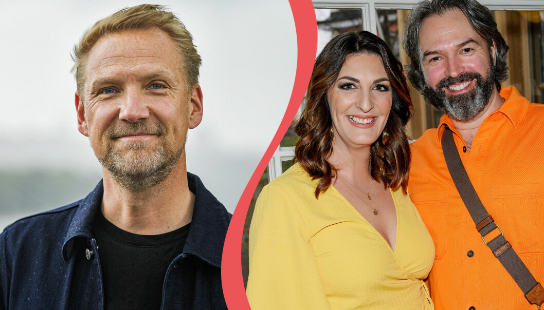 Jesper Böjesson och Soraya Lavasani med maken Ralph.