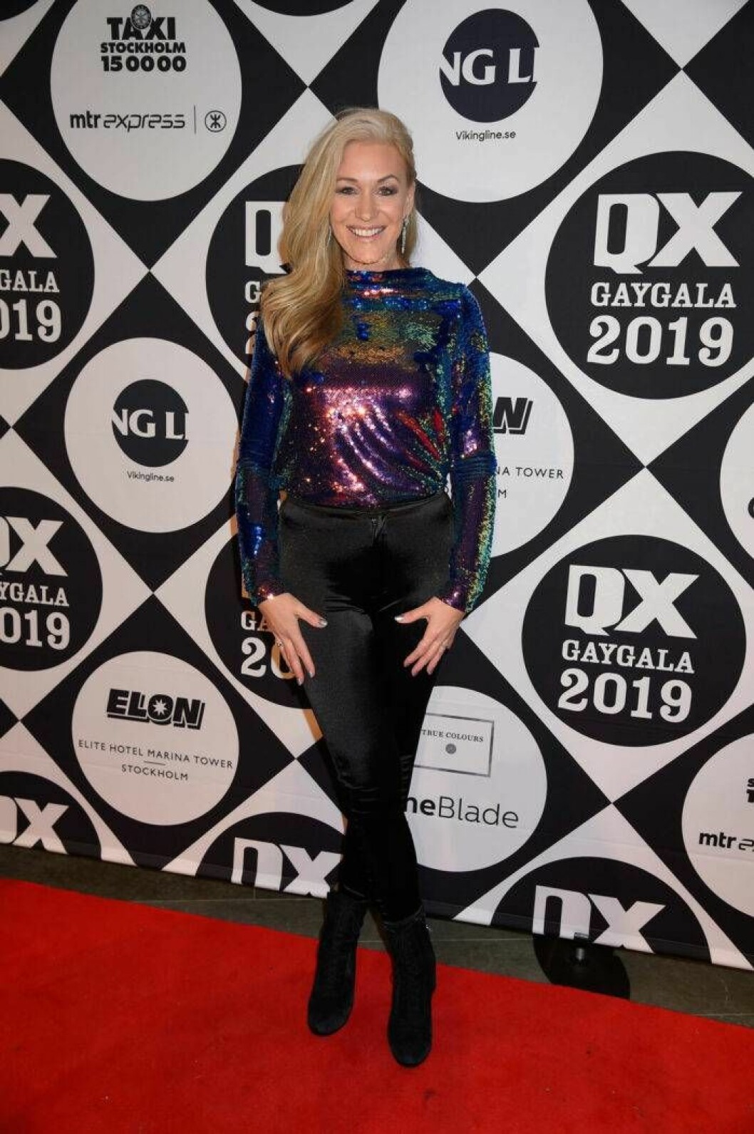 Jessica Andersson på QX-galan 2019