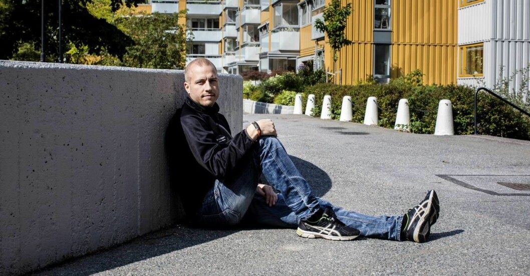 Stödet från familjen och Spelberoendes förening hjälpte Jimmy bli fri från sitt spelmissbruk. Foto: Emelie Asplund Livet går upp och ner men Jimmy flyr inte längre in i missbruket.