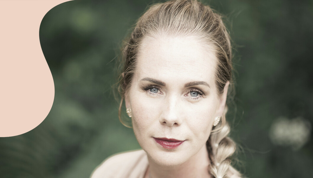 Författaren Johanna Sernelin