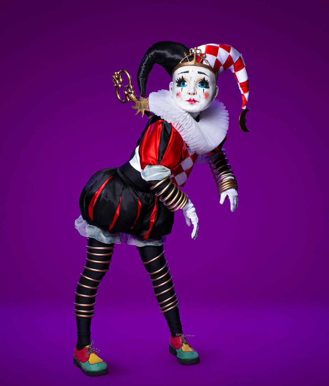 Jokern som är med och tävlar i Masked singer Sverige.