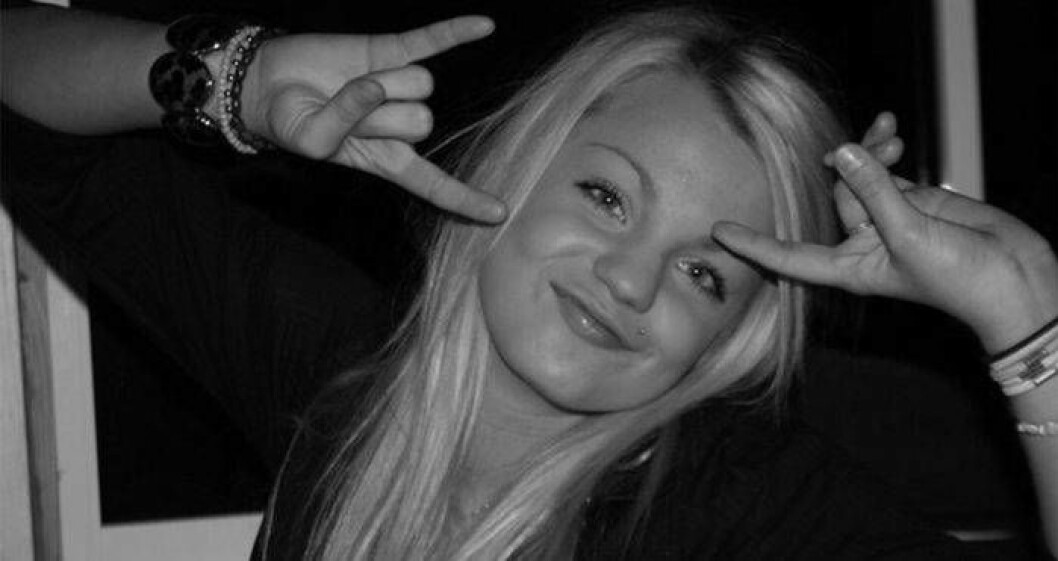 Jonna Lundell som ung.