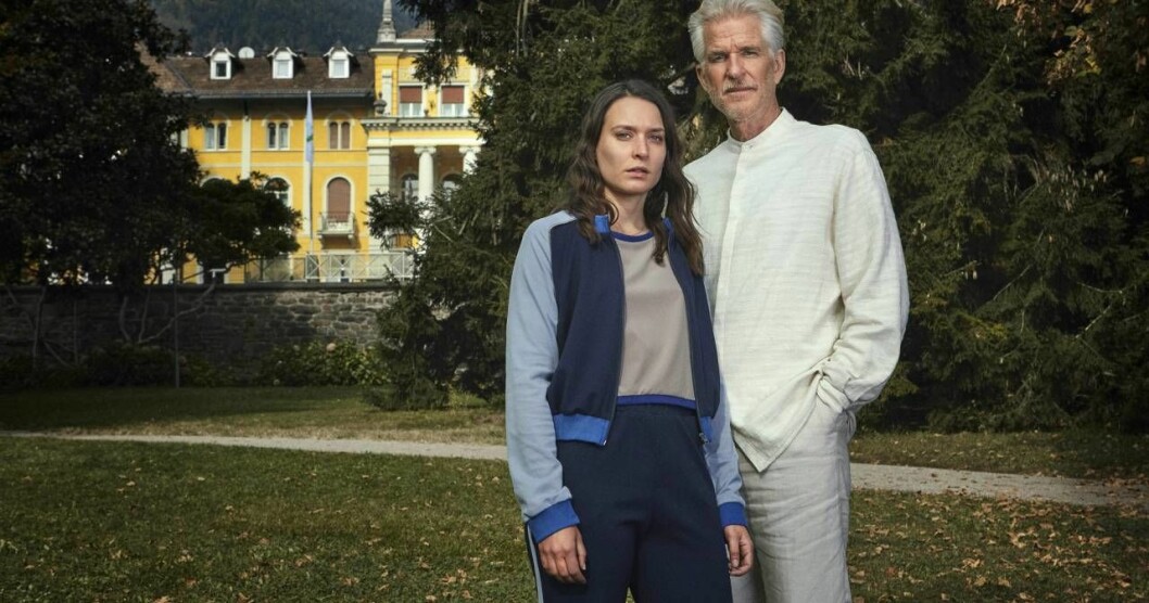 I Himmelsdalen spelar Josefin spelar mot Matthew Modine, känd bland annat från Stranger Things på Netflix. Foto: C More/TV4