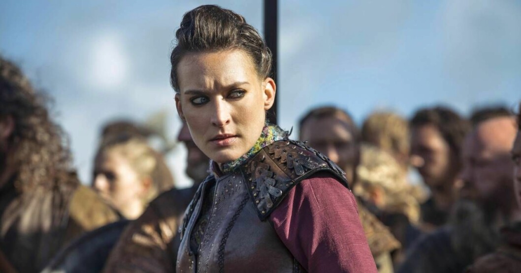 Skådespelaren Josefin Asplund spelar rollen som Astrid i tv-serien Vikings på HBO. Foto: Rex/Shutterstock