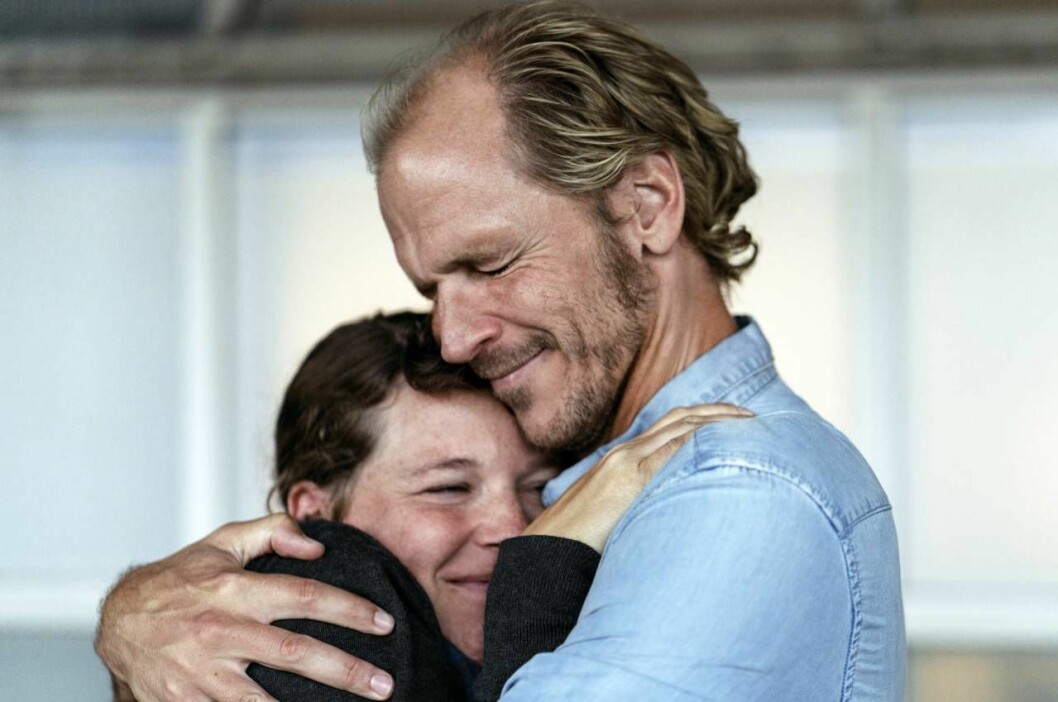 Fiktion: Josefin Neldén och Gustaf Skarsgård Linnéa och Martin Schibbye i filmen <em>438 dagar</em> som baseras på boken med samma namn. Foto: Josef Persson Josefin Neldén och Gustaf Skarsgård i filmen 438 dagar