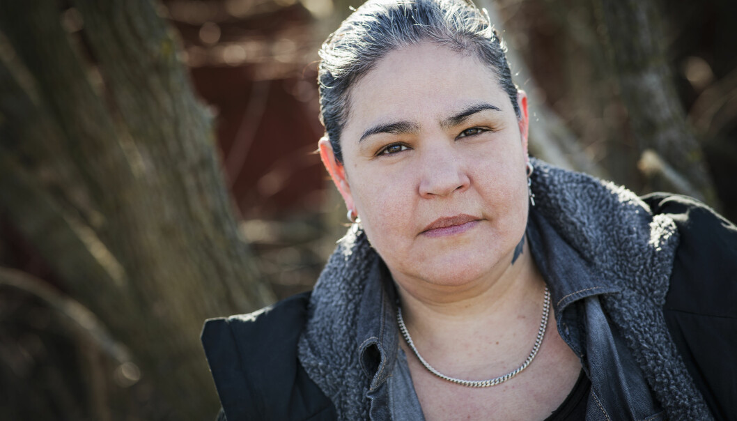 När Josselin Freytes Peña var 14 år gammal lämnades hon ensam att ta hand om sina tre småsyskon, då deras pappa hamnade i fängelse för narkotikasmuggling och deras mamma reste till hemlandet Venezuela. Foto: Veronica Kindblad Josselin Freytes Peña i Uppsala.