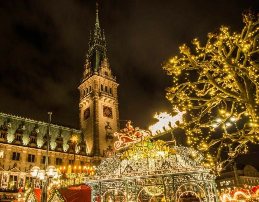 Julmarknad i Hamburg