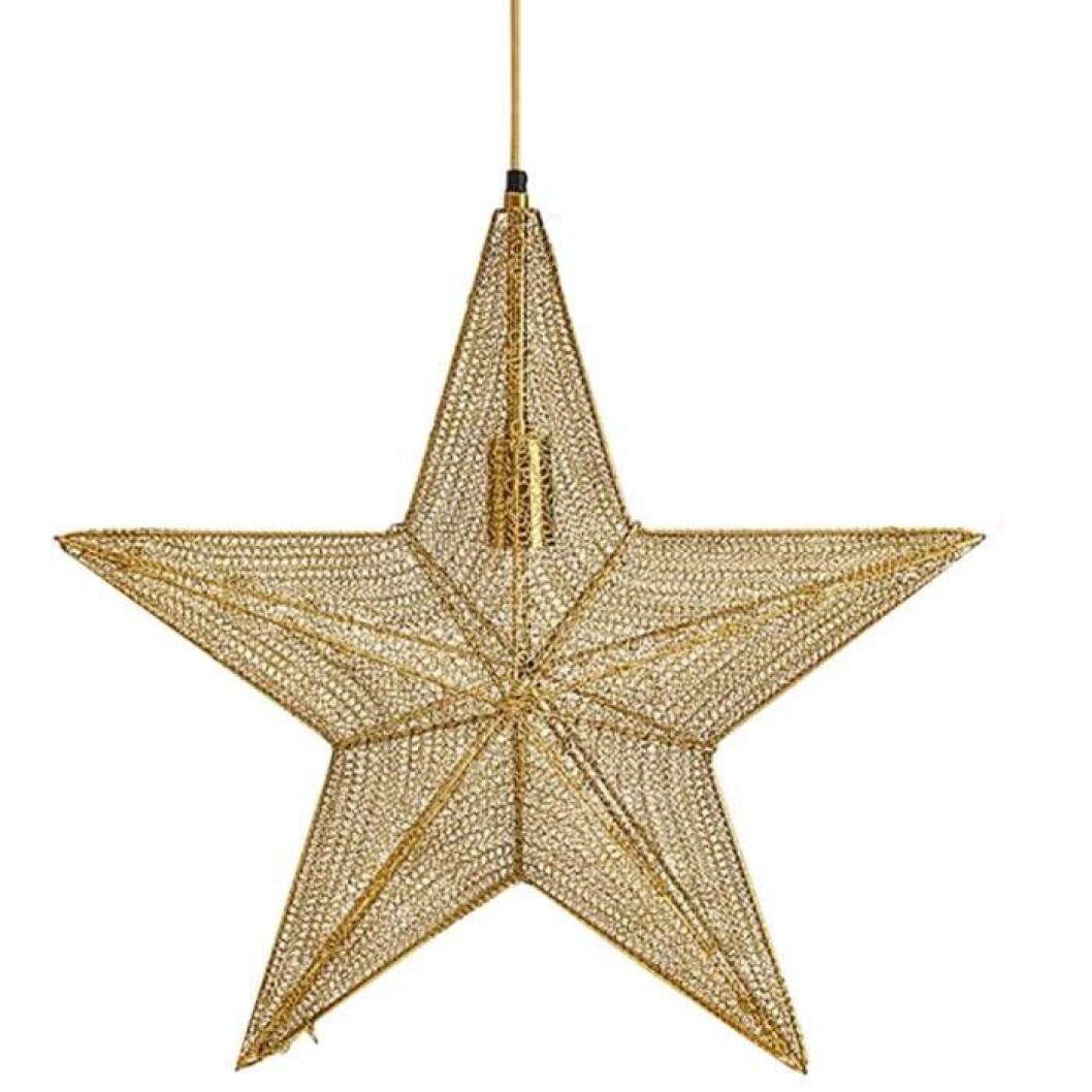 adventsstjärna i metall