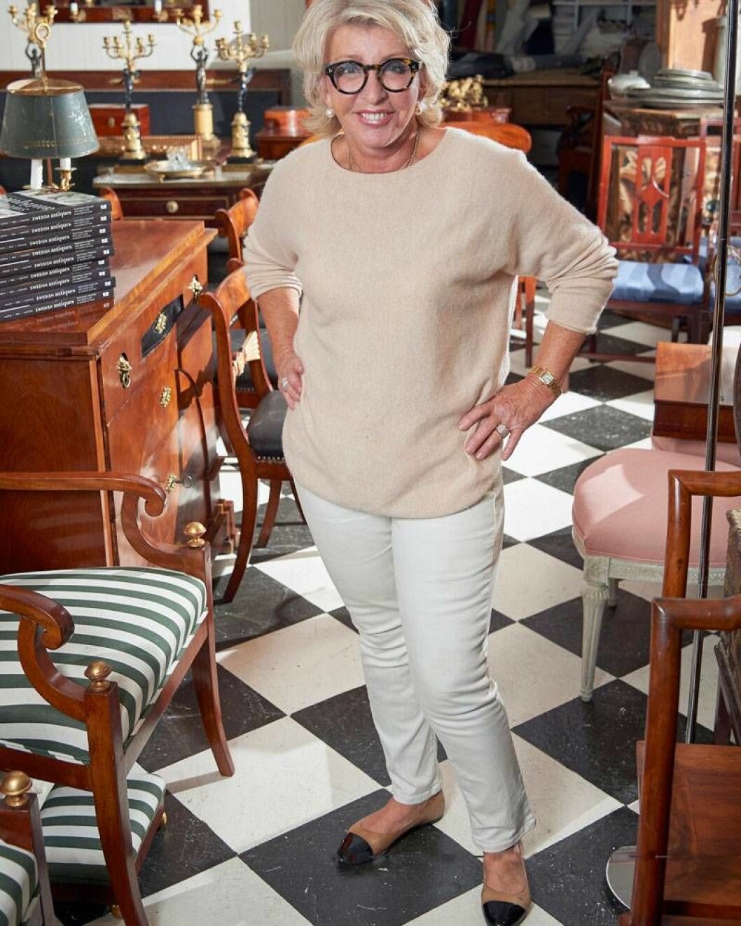 Karin Laserow från Bytt är bytt