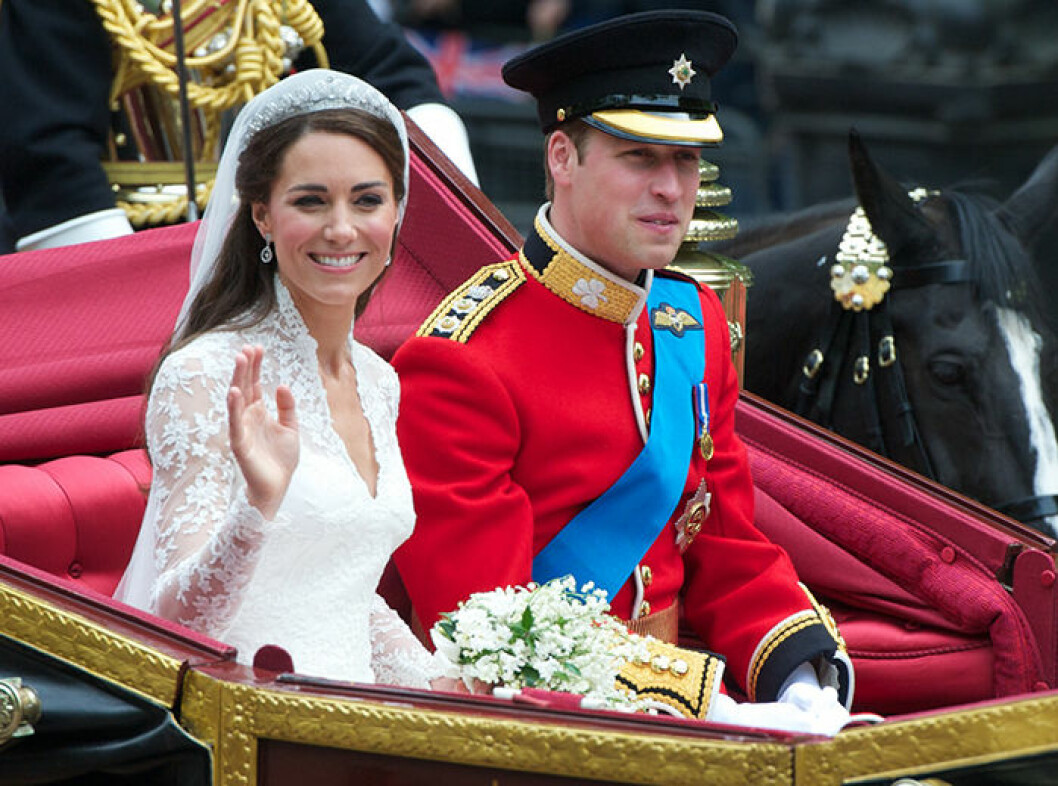 Hertiginnan Catherine och prins William. Hertiginnan Catherine och prins William.