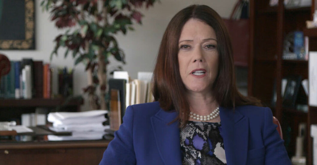 Kathleen Zellner är Steven Averys advokat i <em>Making a Murderer 2</em>. Foto: Netflix Steven Averys advokat Kathleen Zellner i Making a Murderer 2.