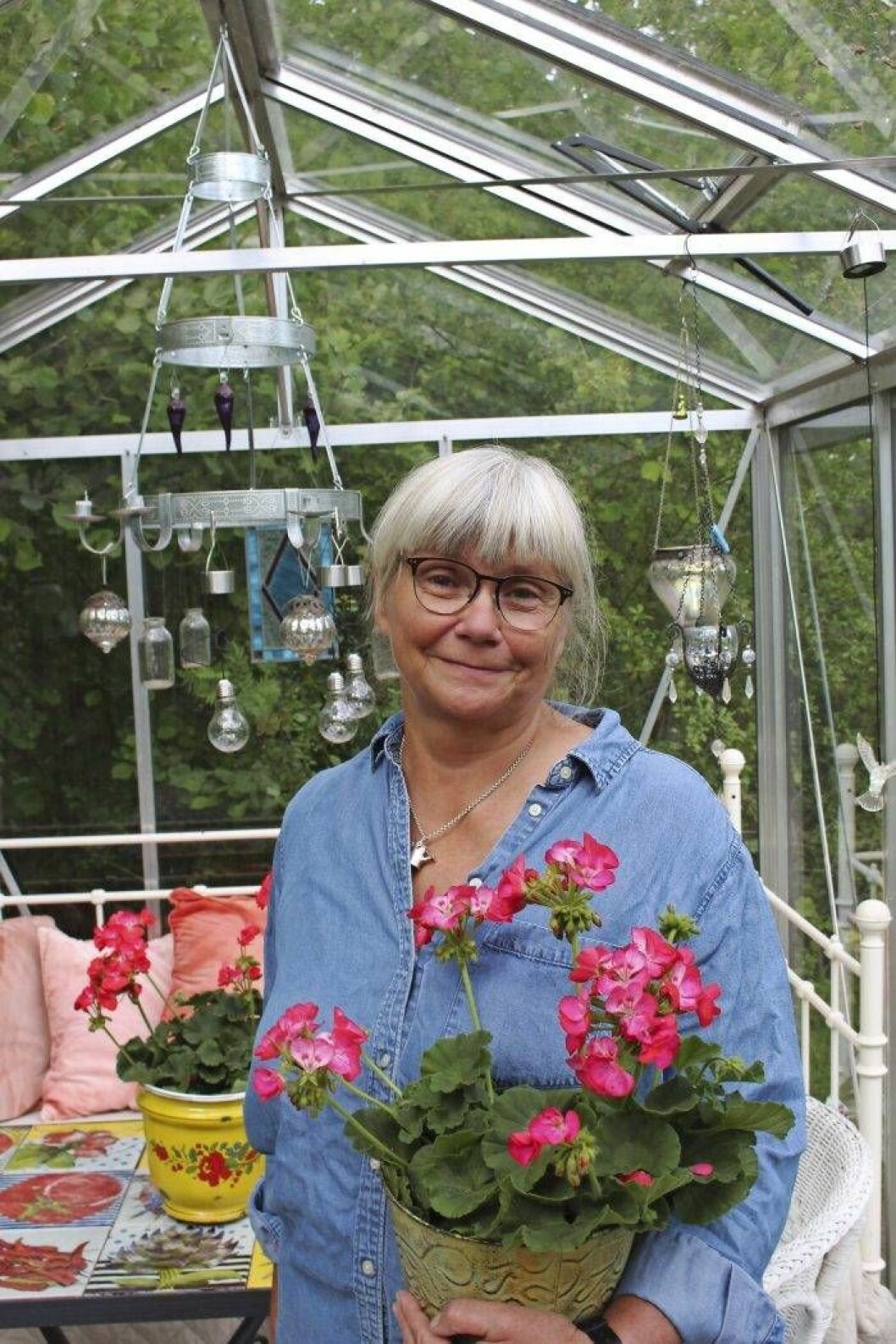 Kerstin Holmberg är trädgårdsjournalist. Foto: Privat Kerstin Holmberg: Tips för växthuset.