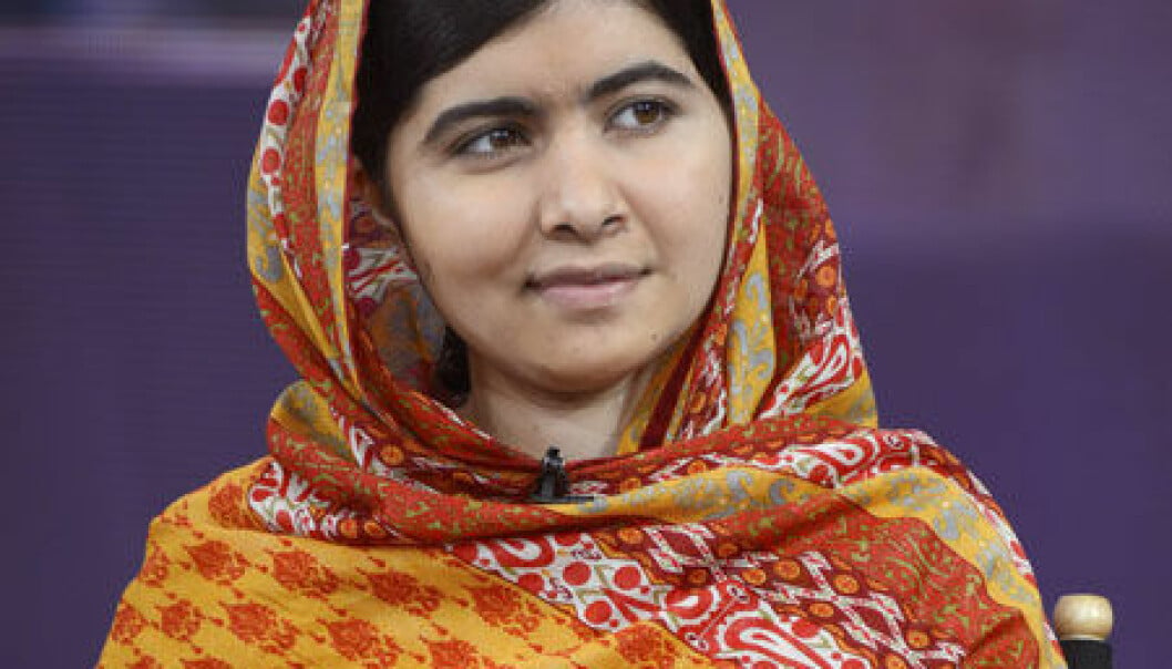 Malala Yousafzai skjöts av talibaner när hon kämpade för flickors rätt att gå i skolan.