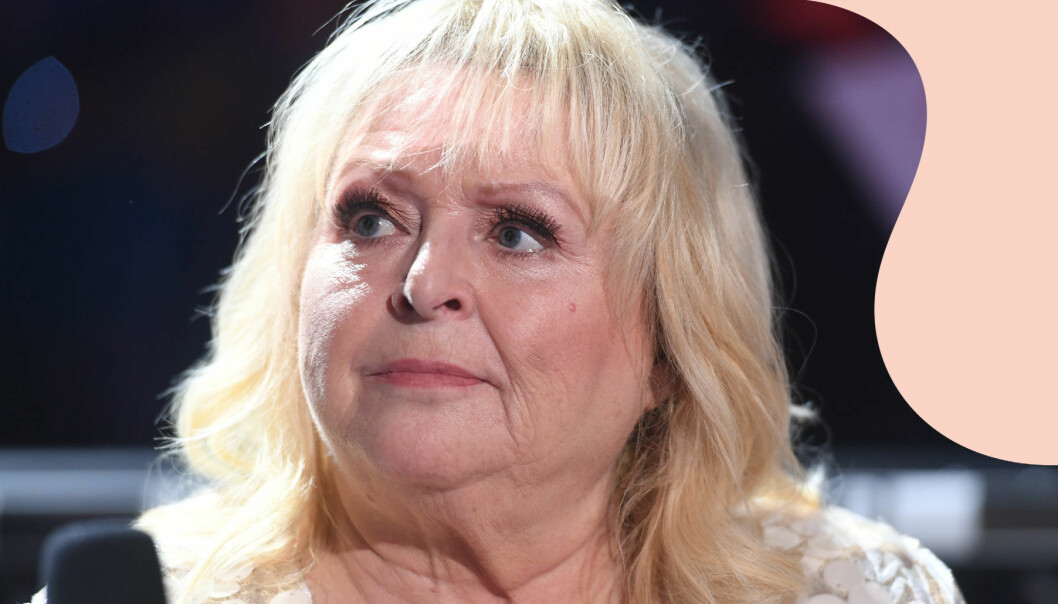 Kikki Danielsson under Melodifestivalen i Karlstad 2018.