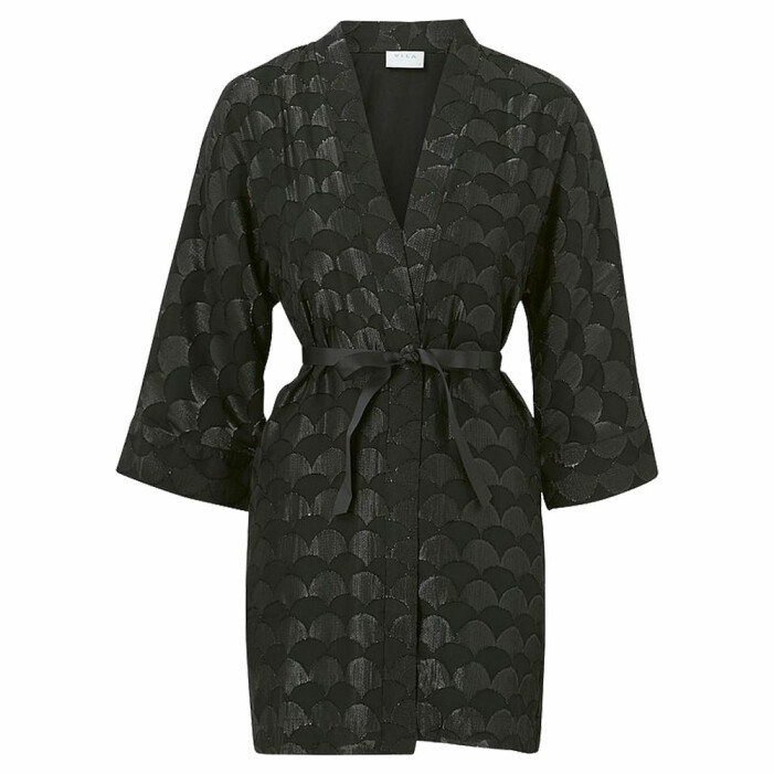 mönstrad kimono från vila