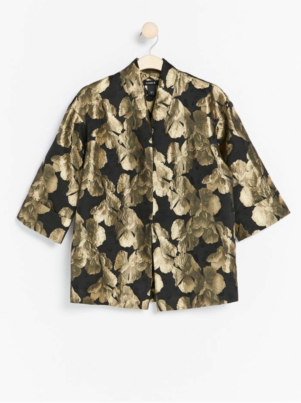 Guldmönstrad kimono från Lindex
