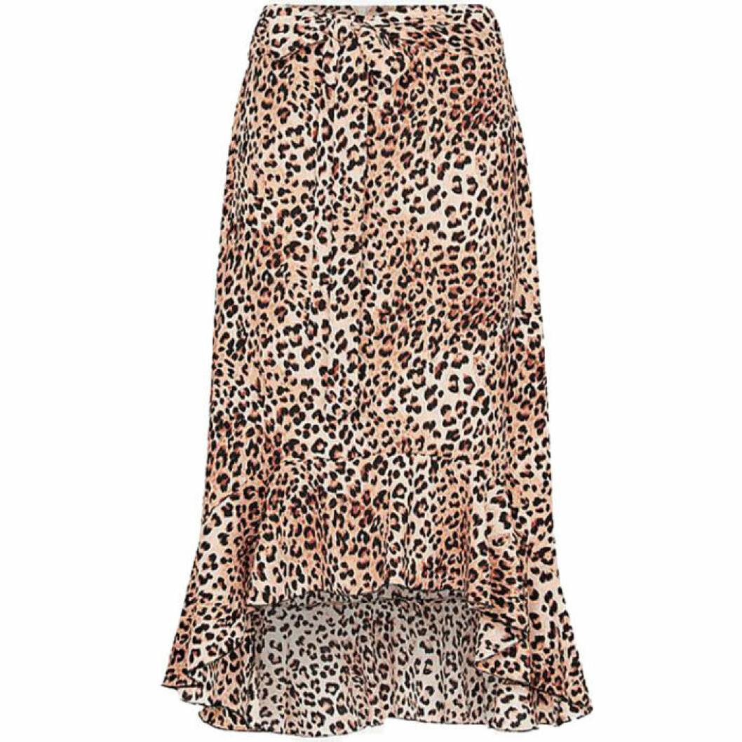 Midjekjol med leopardmönster