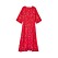 Carin Wester röd klänning