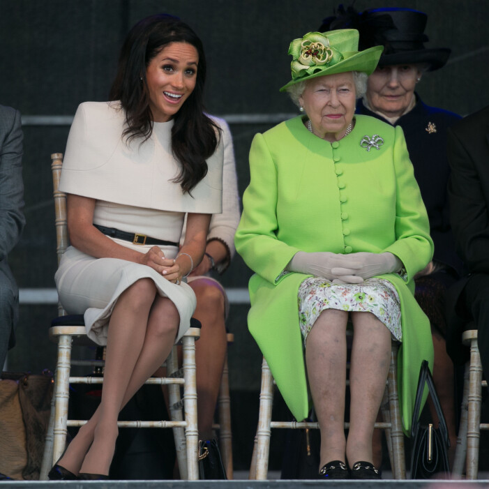 Meghan och drottning Elizabeth tillsammans på kungligt uppdrag