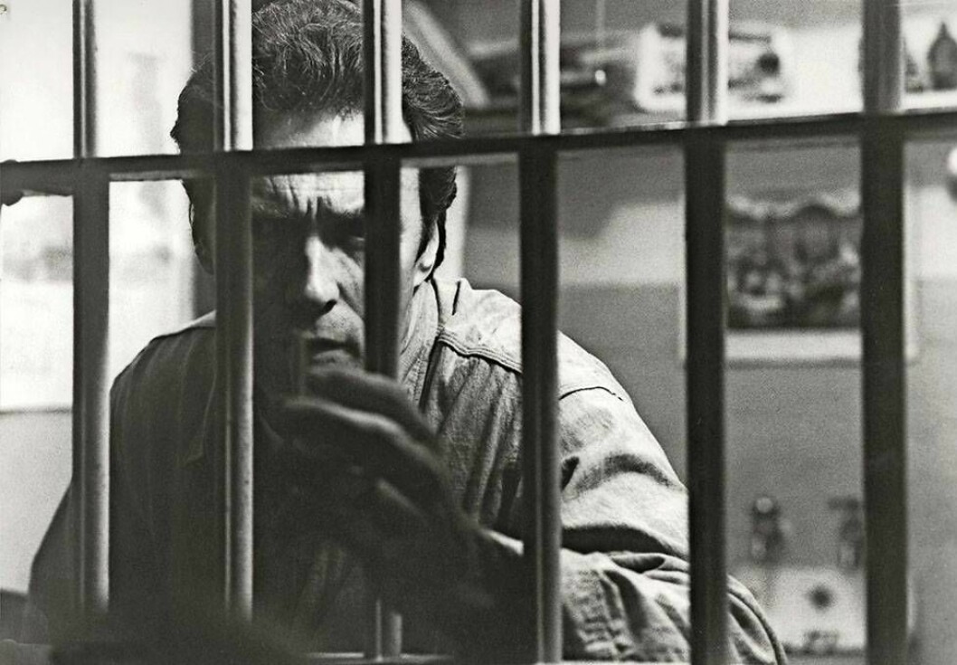 Clint Eastwood spelade den tredje fången, Frank Morris, i filmen Flykten från Alcatraz.