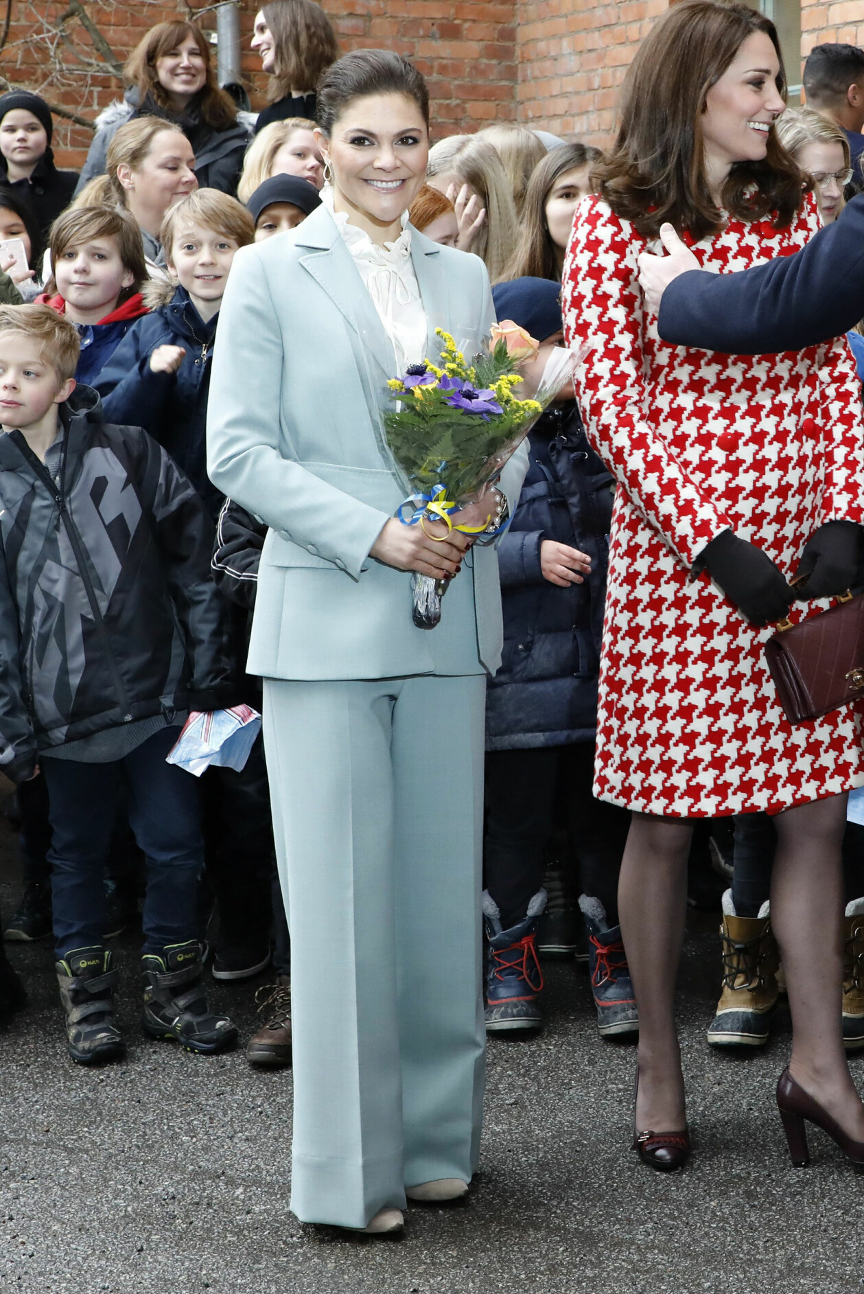 Kronprinsessan Victoria och Kate Middleton