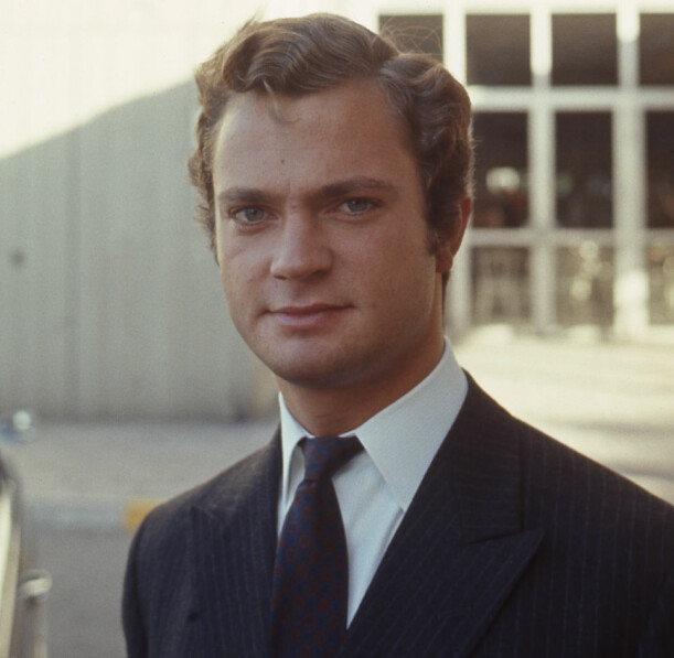 Kung Carl Gustaf som ung. Kung Carl Gustaf