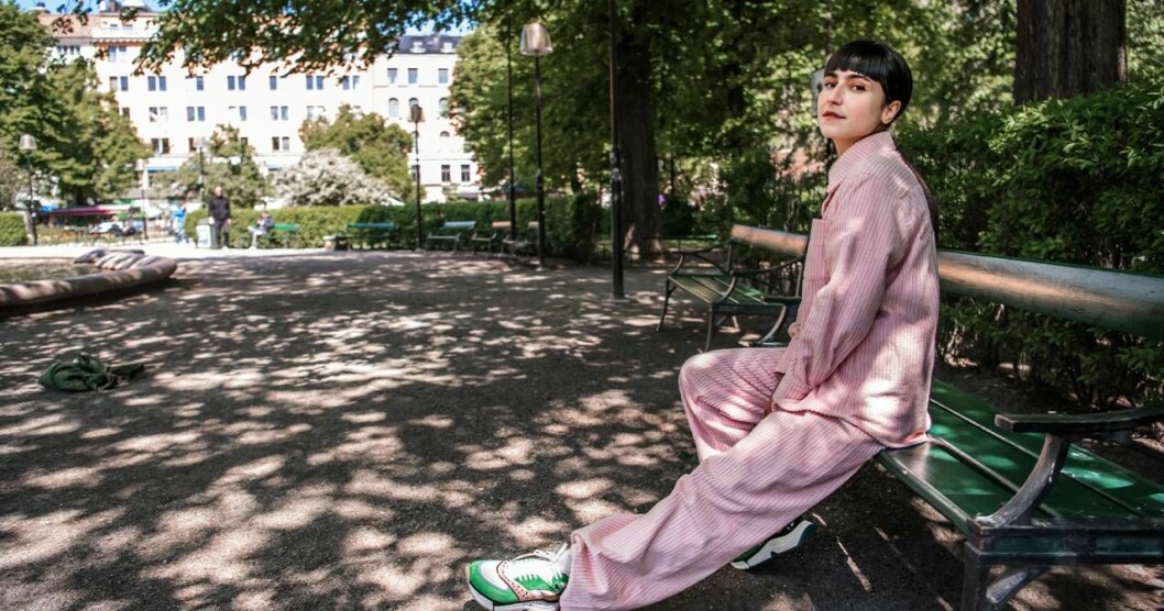 Foto: Anna-Karin Nilsson/EXP/TT Laleh uppträder på Allsång på Skansen 2 juli 2019.